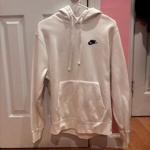 Nike Men's White Hoodie